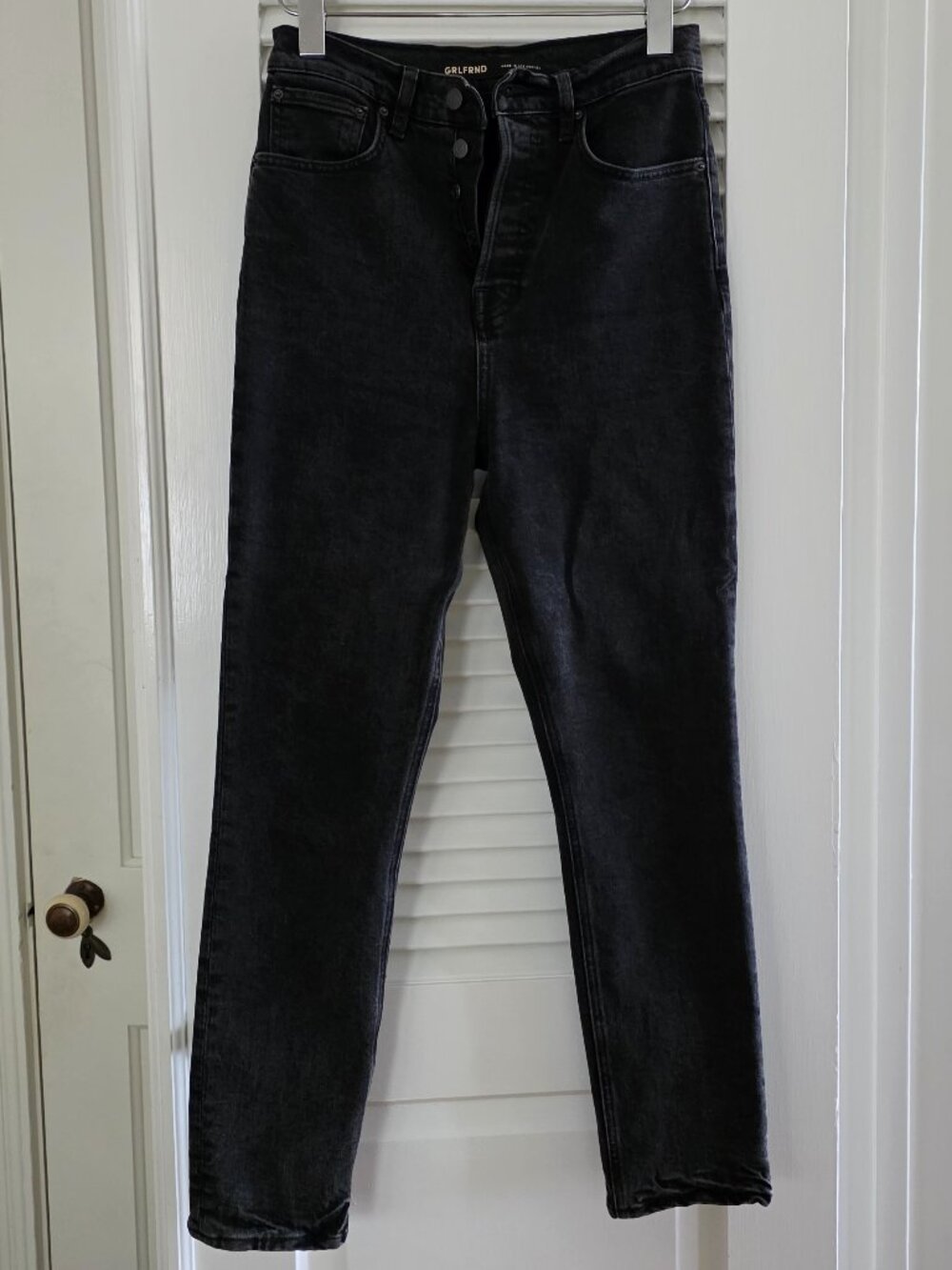 GRLFRND Piper Super High Rise Slim in High Line Size 26